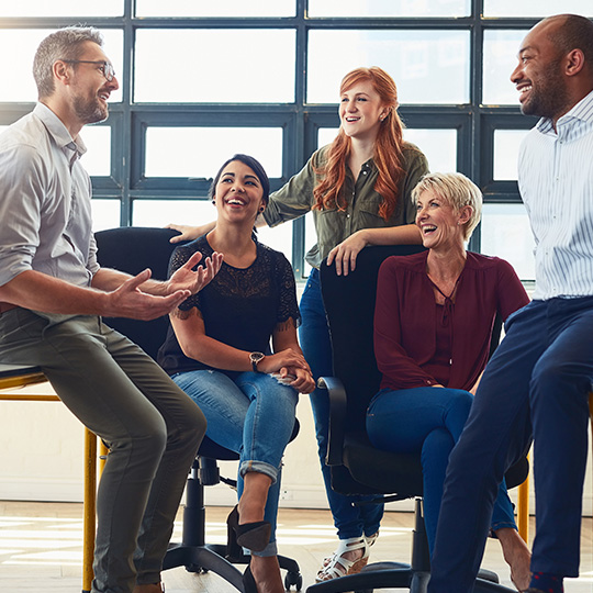 grupo de trabajadores