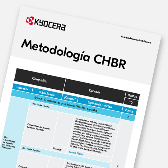 La metodología CHRB